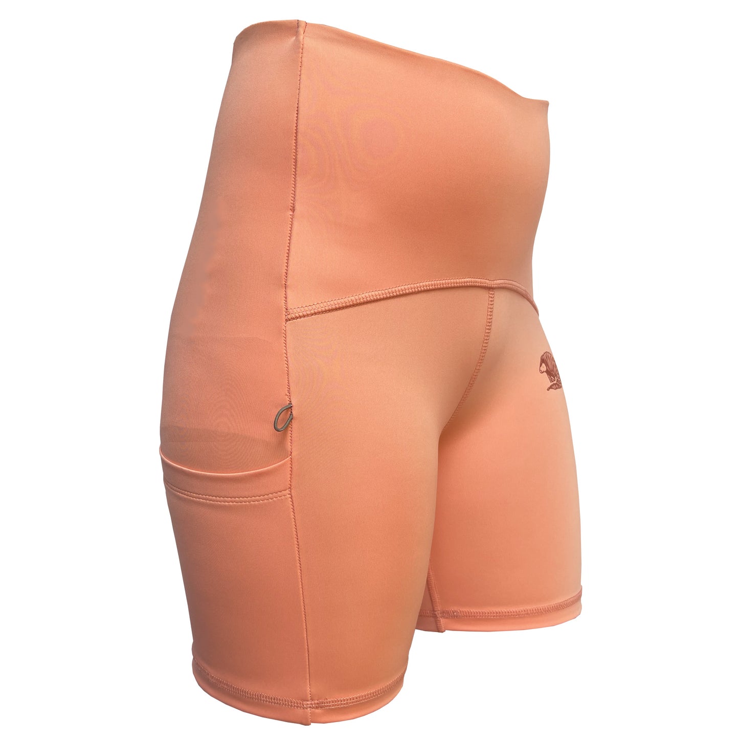 Ladies Bike Short - Peach