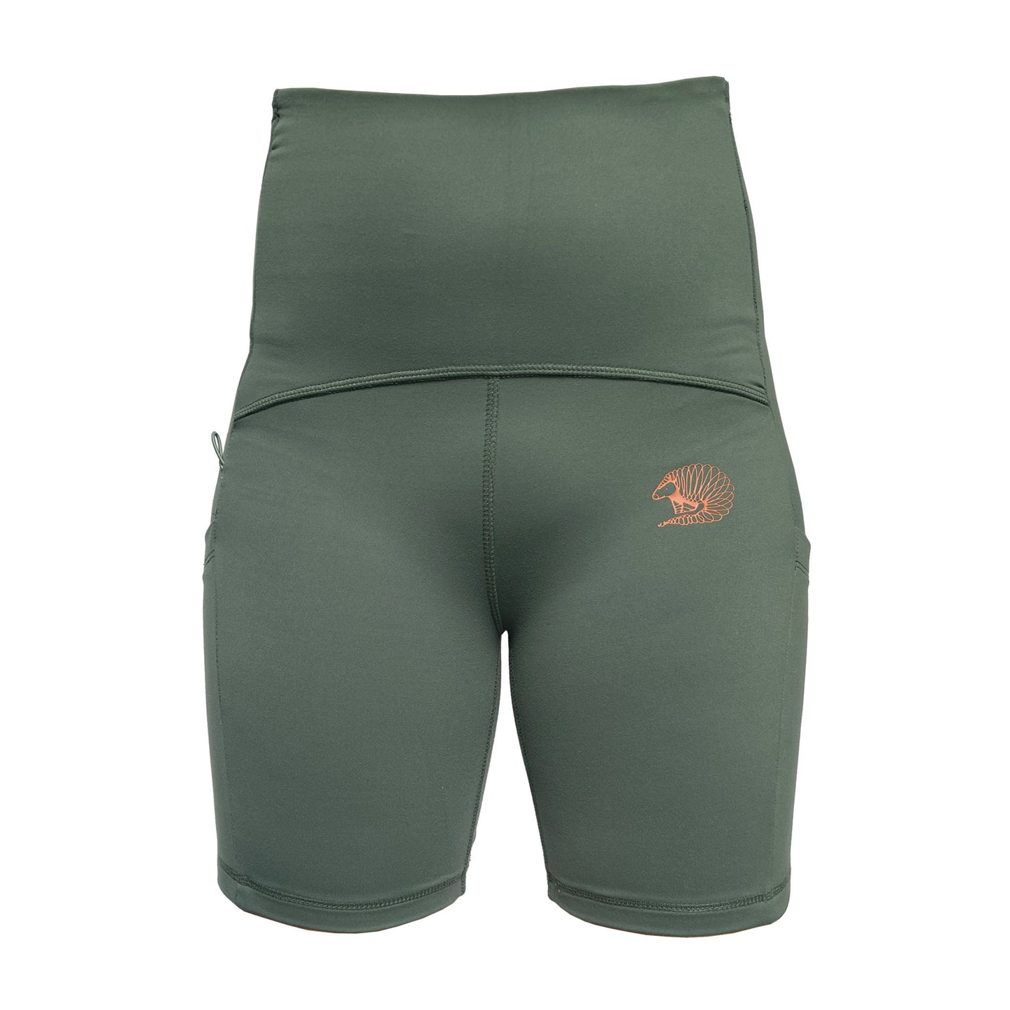 Ladies Bike Short - Forest Green