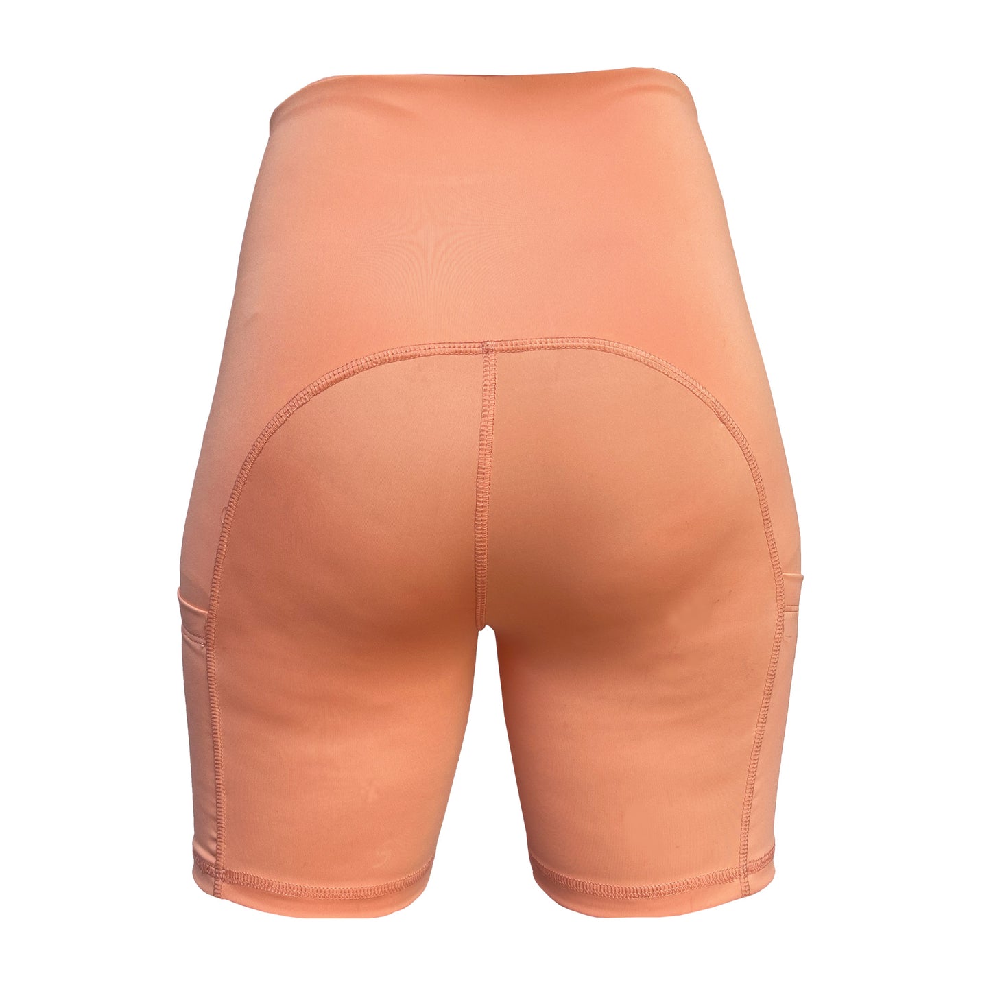 Ladies Bike Short - Peach