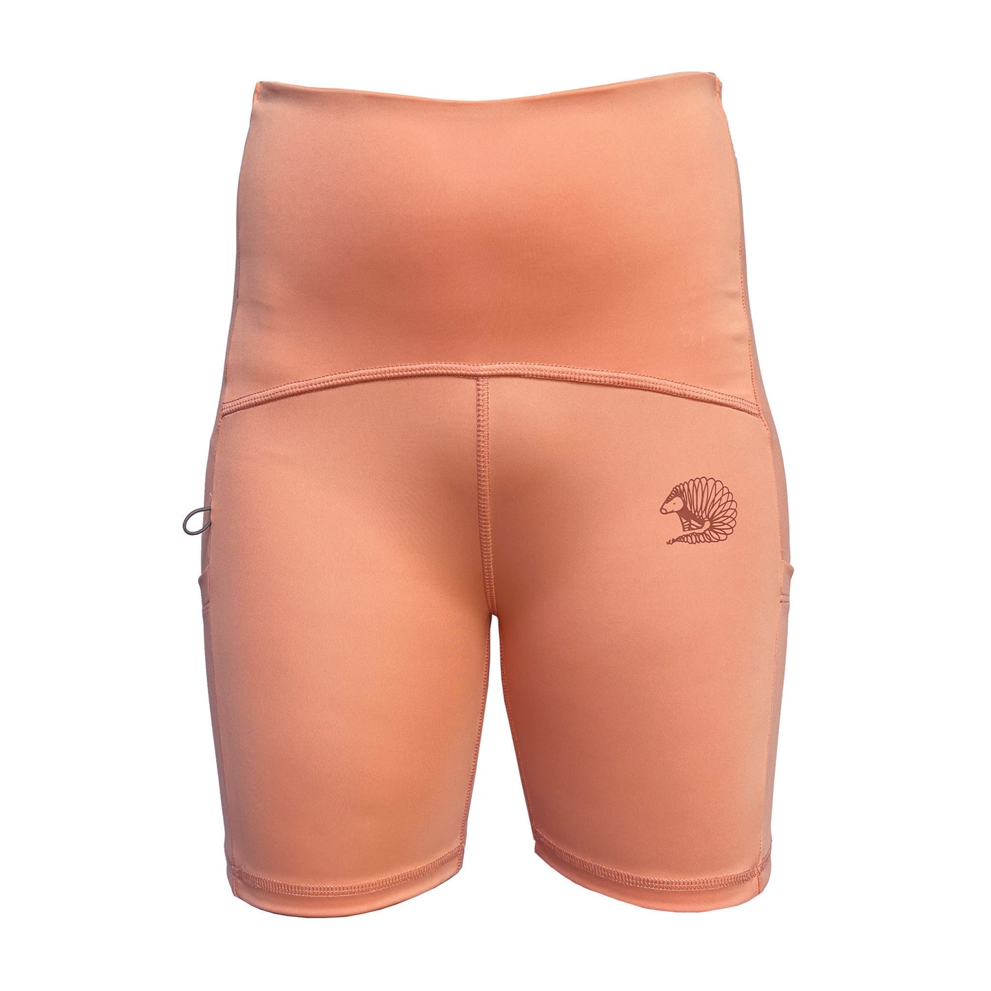 Ladies Bike Short - Peach