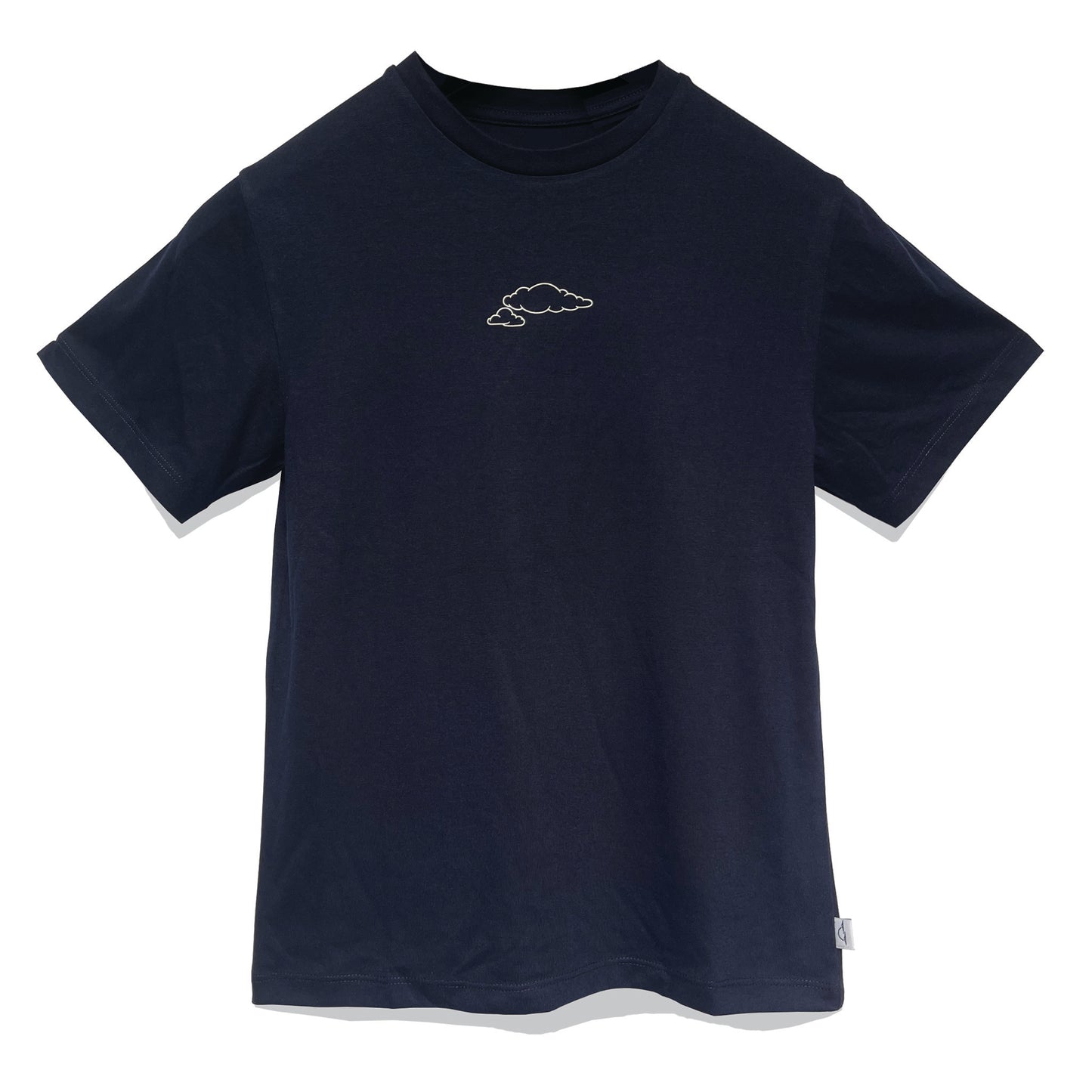 Short Sleeve, Crew Neck T - Cloud