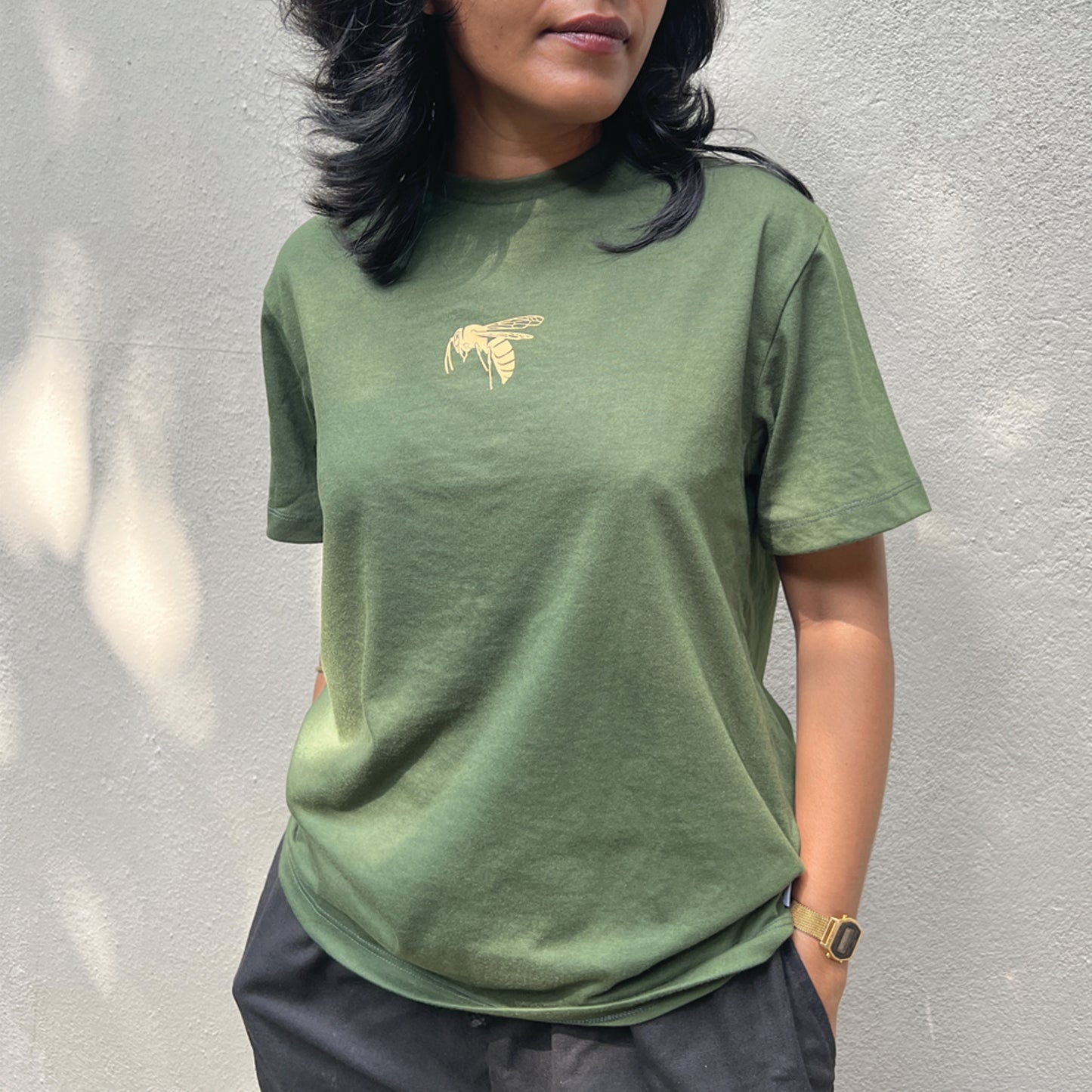 Short Sleeve, Crew Neck T - Wasp